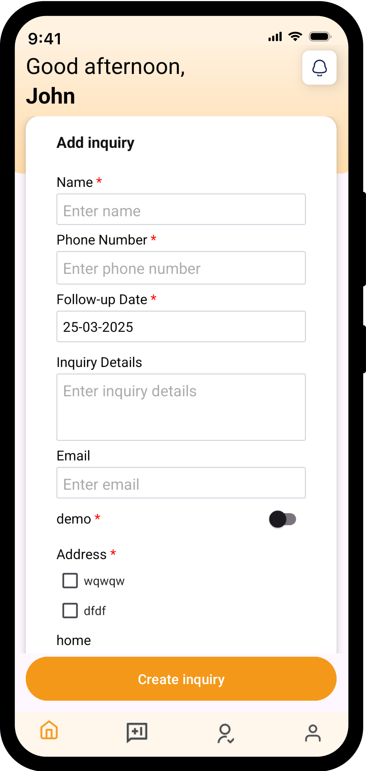 Mobile App
